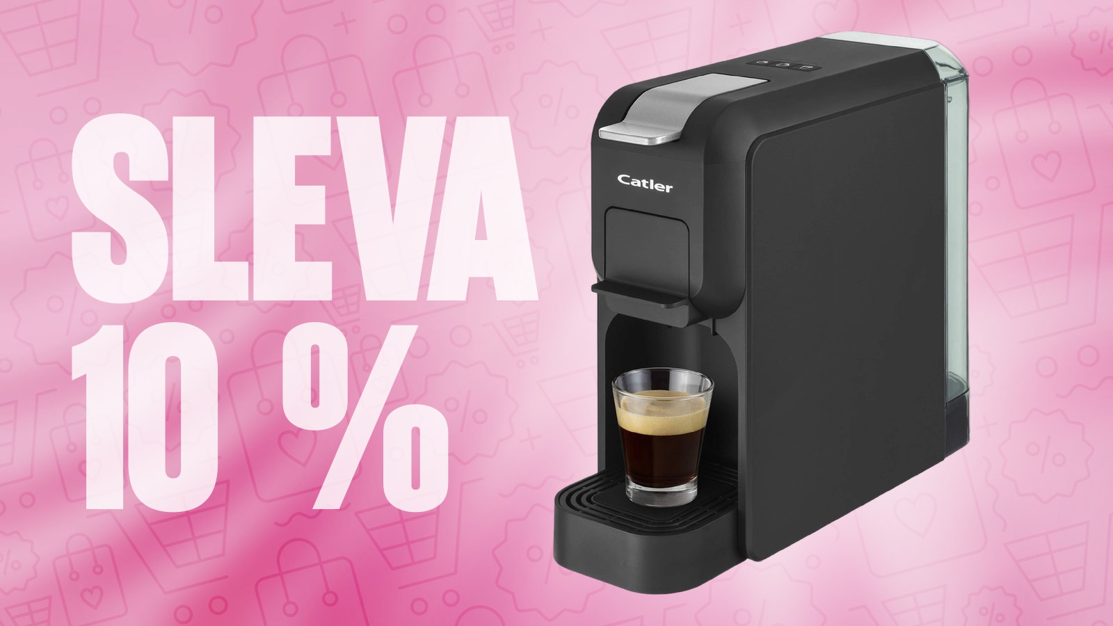 Kávovar na kapsle Catler ES 703 Porto B Black