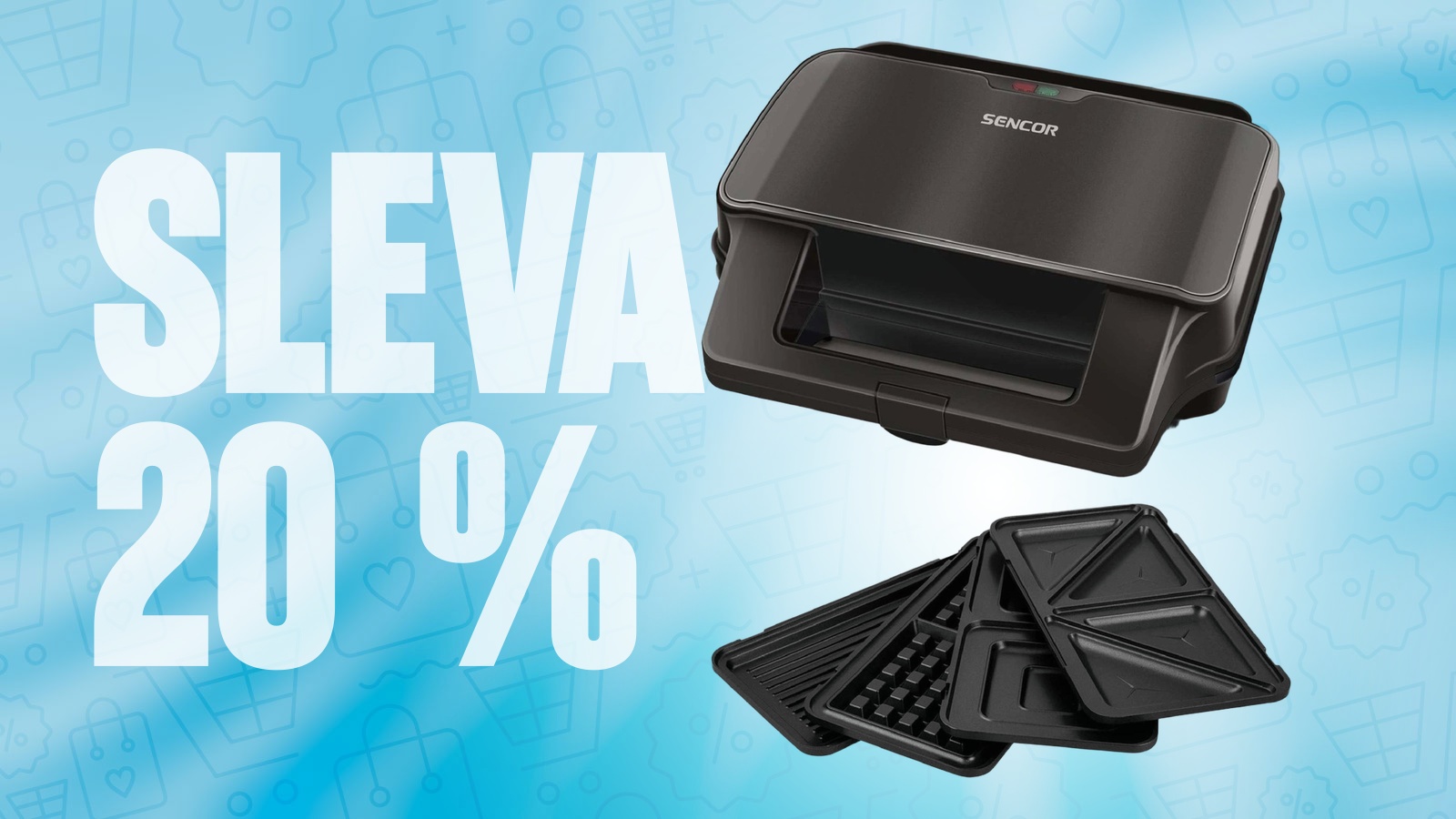 Toustovač Sencor SSM 9978BK
